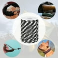 thumbnail image 5 of Uxcell Paracord Rope 330lb, 4mm 7 Strands Lanyard Spool Cord for Tent Camping, Hammock, Black and White Checkered,98ft, 5 of 6