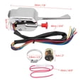 thumbnail image 4 of Interrupteur de Signalisation de Voiture, Plastique P021-TS-HL101 pour Réparation Remplacement, 4 of 8