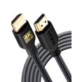 thumbnail image 1 of Cable HDMI 4K PowerBear de 4,5 m (2 unidades) con recubrimiento trenzado de nailon, 1 of 7