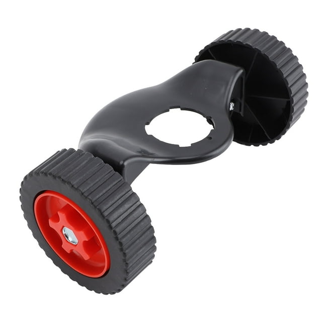 Grass Trimmer Wheel, Detachable Plastic, Labor Saving Hand Push Mower Wheel for Auxiliary Tool, Convenient Disassembly and Cleaning