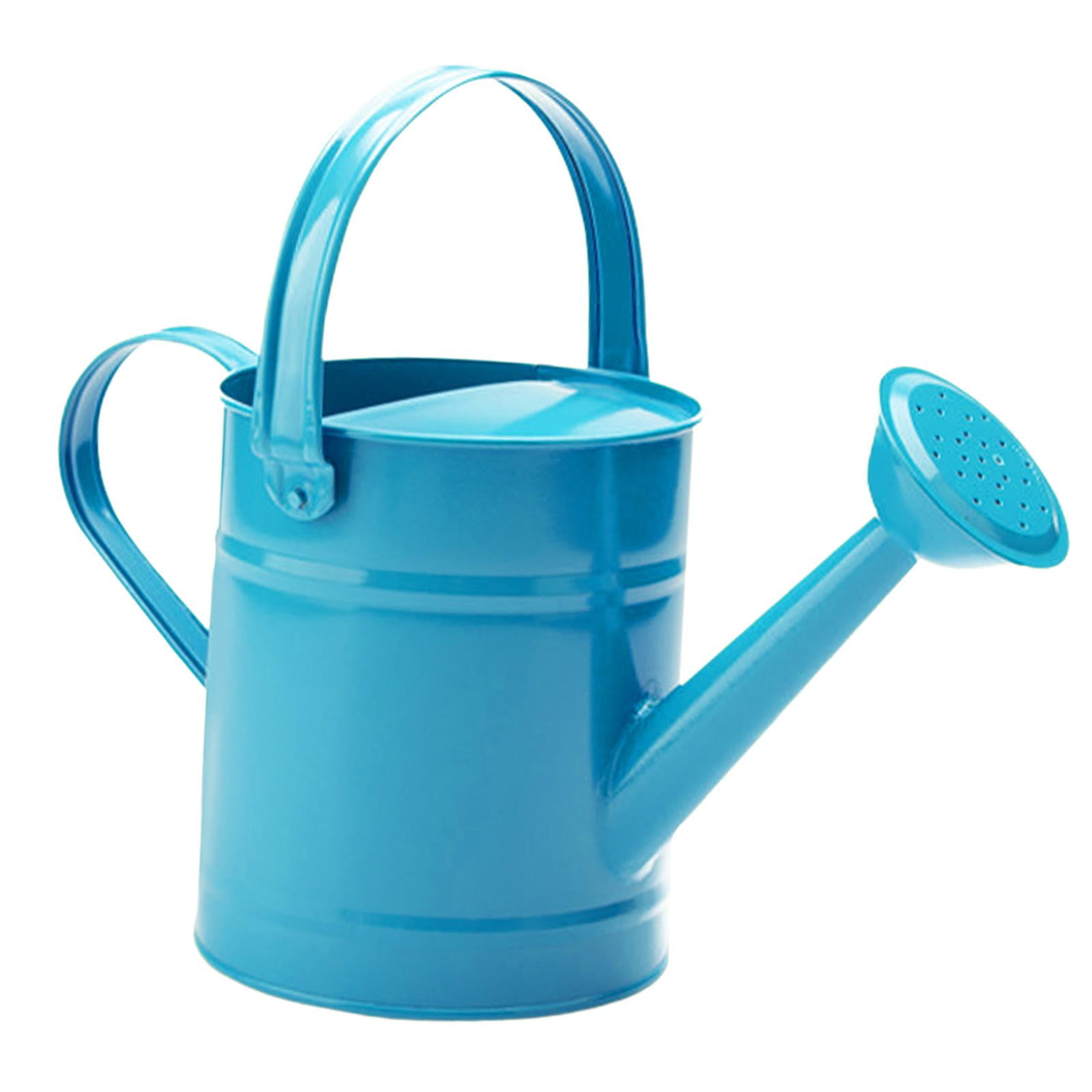 Gazechimp Garden Watering Can Flower Bed Garden Water Pot for Courtyard Lawn Farmhouse Blue