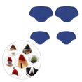 thumbnail image 3 of Plantillas de agarre rápido para talón Reparación de talón Inserción de de subsidio para el talón de los pies Inserciones de cojín para - azul Sunnimix  Almohadilla para el talón del zapato de los apretones del talón, 3 of 8