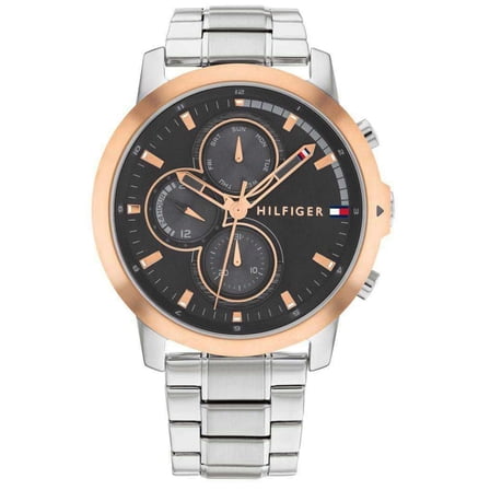 Tommy Hilfiger 1792050 Men's Gray Multifunction Analog Watch Metal Bracelet