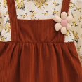 thumbnail image 4 of Mercatoo Girls Cute Floral Princess Dress Long Sleeve Ruffle Round Neck Suspender Dress Birthday Part𝐲 Dress Spring Fall, 4 of 4