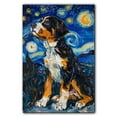 thumbnail image 3 of Greater Swiss Mountain Dog Starry Night Canvas Wall Art Prints, Dog Art Canvas Painting Poster,Pet Canvas Painting Puppy Artwork 8x12 inches, 3 of 6