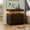 Black Marble Pattern, variant on Cubehom LED Bedside Table, 2-Drawer Modern Nightstand with Storage, White End Side Table for Living Room and Bedroom Furniture