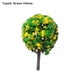thumbnail image 4 of Yuarrent Modelo de paisaje estático, de terrario, accesorios de planta de simulación de plástico, árboles en miniatura en forma de bola, juguetes Electrónica Tipo5 Yuarrent EL025456-05, 4 of 8