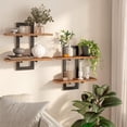 thumbnail image 6 of Wall Mounted Shelf Bathroom Wall Mounted Shelf Background Wall Decoration Bracket Storage Shelf, 6 of 6