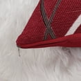 thumbnail image 7 of PiccoCasa 2 Pack Polyester Cushion Covers Stylish Simplicity Sofa Throw Pillowcases, 17"x17" Red, 7 of 7