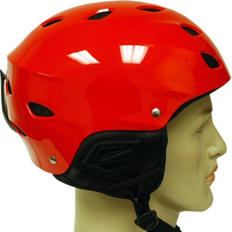 New WOW Snowboard Ski Sports Snow Helmets Youth & Adult Size Glossy Red by