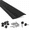 Black-36ft, variant on Garage Door Seal Top and Sides, 36ft, Brown, Weatherproofing Seal