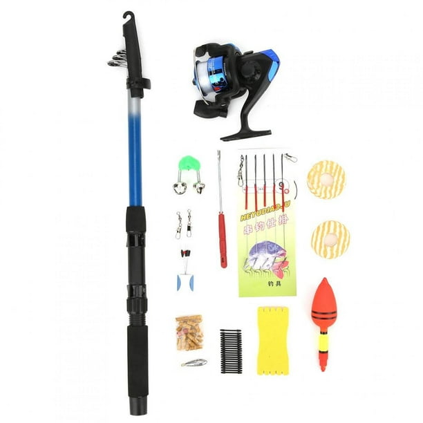 VGEBY Portable Fishing Rod, Beginner Fishing Rod, 1.8M For Fishing Lover  Outdoor Use Adult Children Fishing Tackle Beginner Sea/Fresh Fishing 