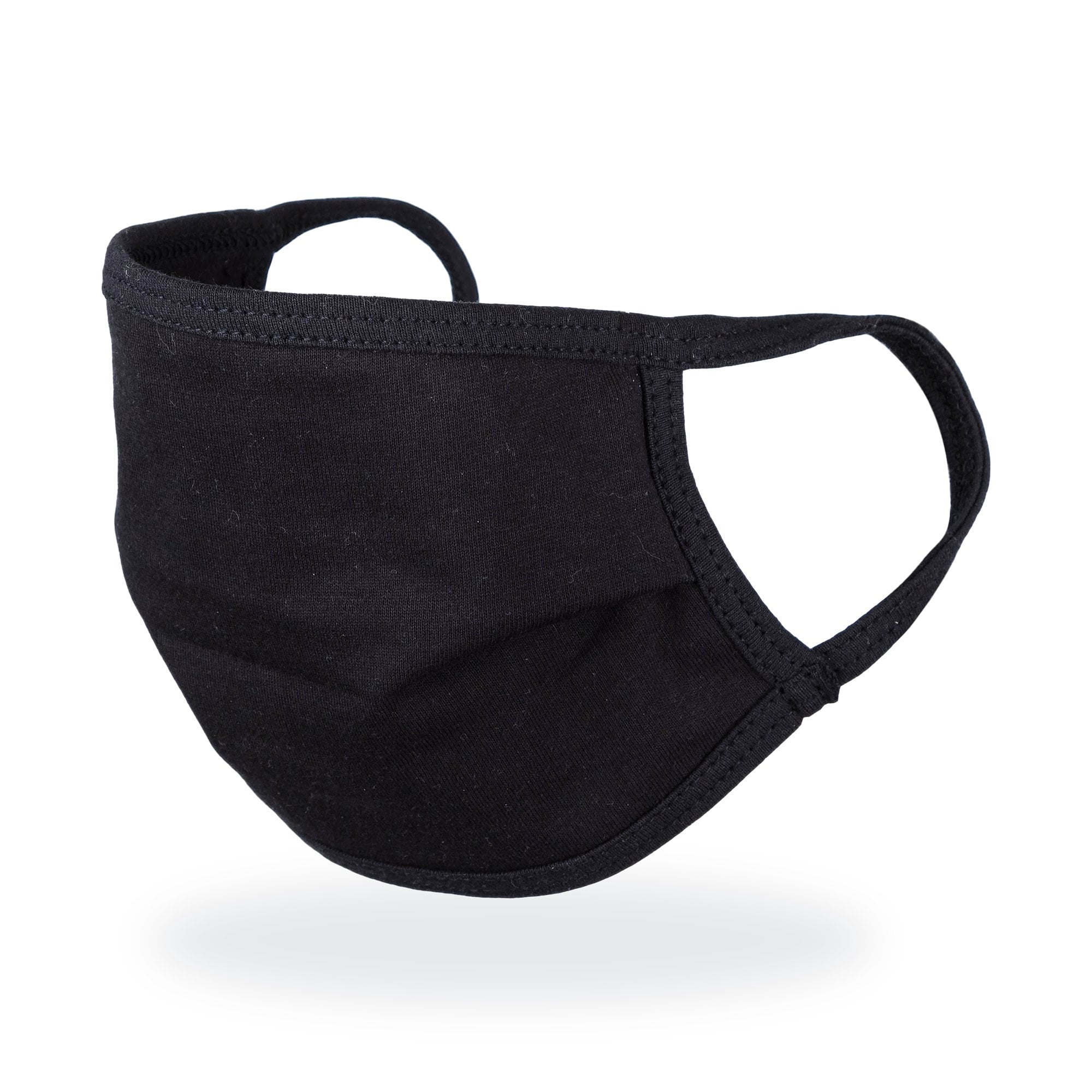 Mask Made in The USA Black Hand Made Unisex Cotton Face Mask Reusable