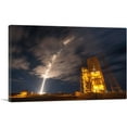 thumbnail image 1 of ARTCANVAS NASA Atlas V Rocket on Mission to International Space Station Light Arc Canvas Art Print - Size: 12" x 8" (0.75" Deep), 1 of 9