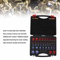 thumbnail image 4 of Nut and  Thread Checker, Accurate Inch Metric Nut and  Measuring Tool Set 44pcs Aluminum Alloy  for Industry, 4 of 8