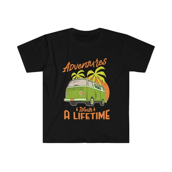 Men's Adventures Worth a Lifetime Softstyle T-Shirt