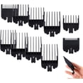 thumbnail image 1 of 10 Pcs Black Wahl Clipper Guards, Hair Clipper Guards Wahl Guards, Hair Clippers Men Professional, Universal Professional Hair Clipper Guide Combs for Most Clippers Trimmers, 1 of 5