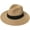 Khaki, variant on Dalrosia Womens Mens Wide Brim Straw Panama Hat Fedora Summer Beach Sun Hat UPF Straw Hat for Women