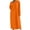 Orange, variant on Sun Dresses for Women 2026 Plus Size Solid Color Long Sleeved Round Neck Sweatshirt Dress Long Skirt