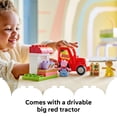 thumbnail image 6 of LEGO DUPLO Peppa Pig Tractor and Market - Building Toy for Toddlers, Ages 2+ - Sensory Toy for Girls & Boys - Includes 2 Figures - Birthday Gifts for Kids - 10468, 6 of 7