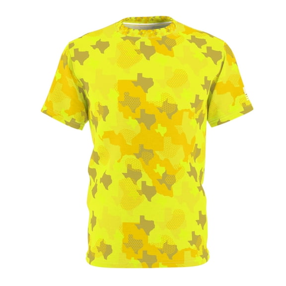 Texas Neon Yellow Camouflage T-shirt | Texas Camouflage