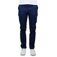 thumbnail image 3 of GBH Men's Slim-Fit Cotton-Stretch Cargo Chino Pants (30-40), 3 of 5