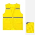 thumbnail image 5 of YHAJDS Boys Tank Top Mesh Reflective Vest Breathable Sleeveless Outdoor Summer Youth Hiking, 5 of 5
