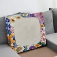 thumbnail image 3 of ZUXONGSY Boho Mandala Sofa Cushion Cover Flower Couch Cushion Protector Cover Elastic Separate Sofa Slipcover Spandex Couch Seat Cushion Slipcover for Home Restaurant Hotel Decor Small, 3 of 5