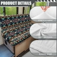 thumbnail image 6 of FOR U DESIGNS Geometric Print 2 Pcs RV Dinette Cushion Covers Non-Slip Sofa Furniture Protector Comfortable 2 Seat Sofa Chair Cover Slipover for Travel Trailer Couch, 6 of 7