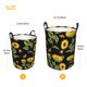 thumbnail image 3 of Balery Bees and Sunflowers Cesta de ropa redonda con asas, impermeable, independiente, para ropa, juguetes, dormitorio y familia-Small, 3 of 6