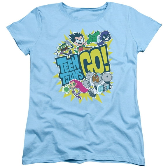 Teen Titans Go - Go - Women's Short Sleeve Shirt - X-Large