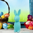 thumbnail image 2 of Easter Bunny Decoration Velvet Rabbit Ornaments Spring Courtyard Lawn Garden Tabletop Sculpture, Bunnies Decoration for Easter Celebration, 2 of 6