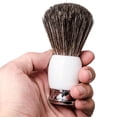 thumbnail image 4 of Brocha de afeitar para hombre perfecl Barbero de lujo, 4 of 8