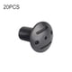 thumbnail image 4 of Eigraketly 20 piezas protectores de enchufe de poste Alpenstock funda protectora cascos de seguridad suministros de toldo para Camping senderismo Escalada Eigraketly OD020533-00, 4 of 6