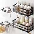 thumbnail image 5 of Elegear shower shelf shower basket without drilling, set of 2., shower shelf with suction hook, 5 of 5