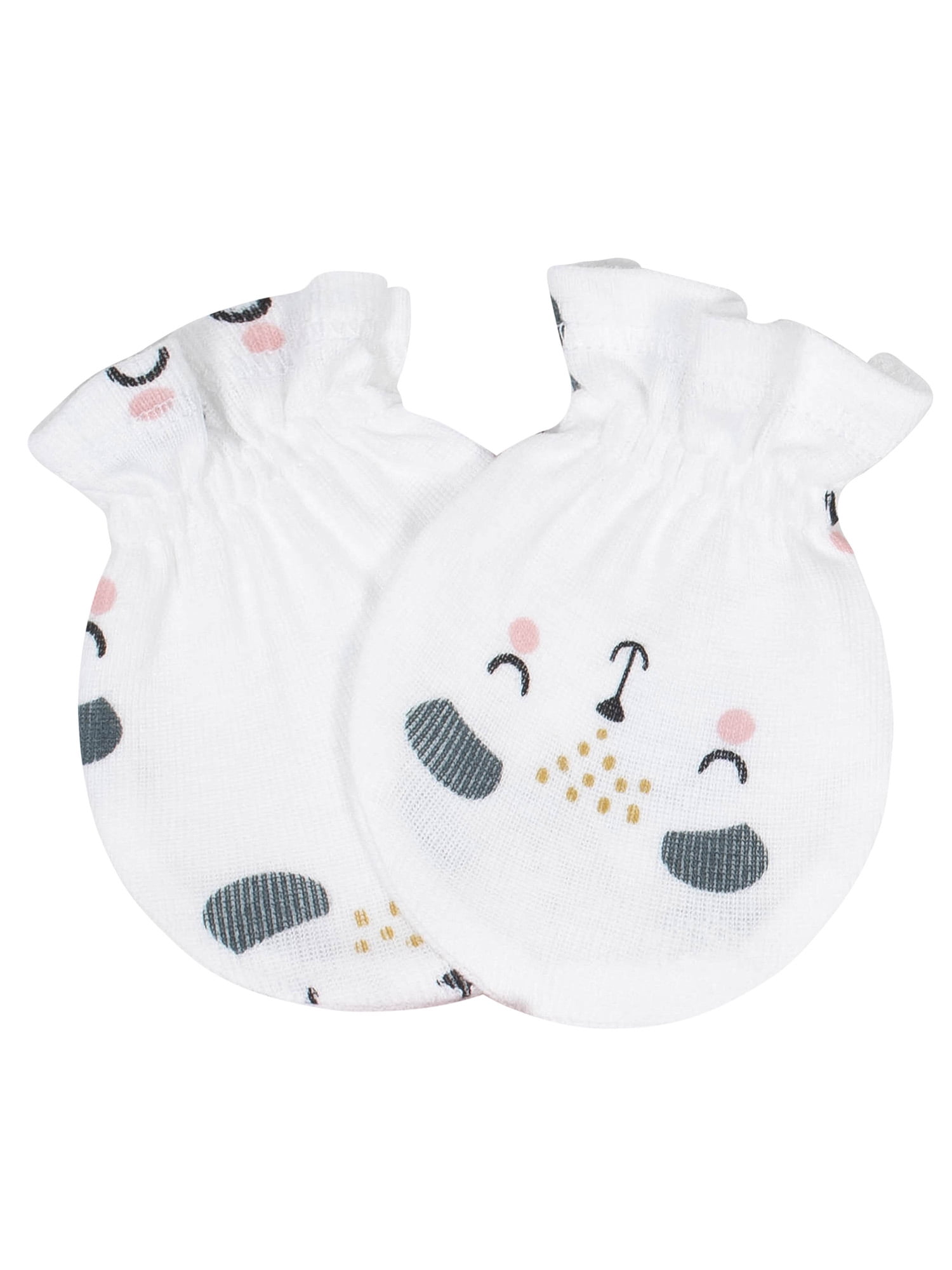 Gerber Baby Girls Caps & Mittens Set, 8-Piece