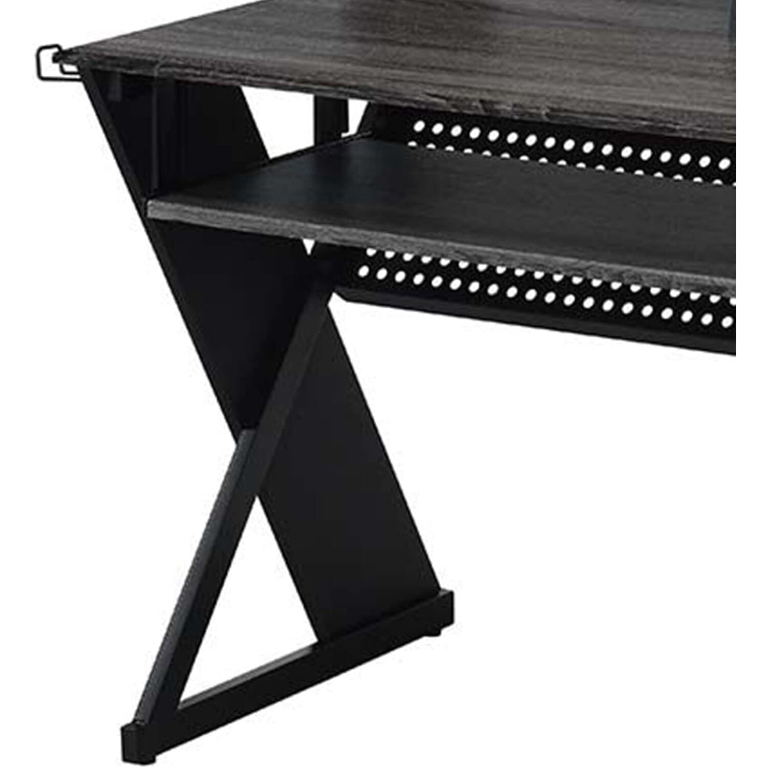 Music Desk - Black Finish - Adjustable Height - Sheet Music Stand - Home Stock