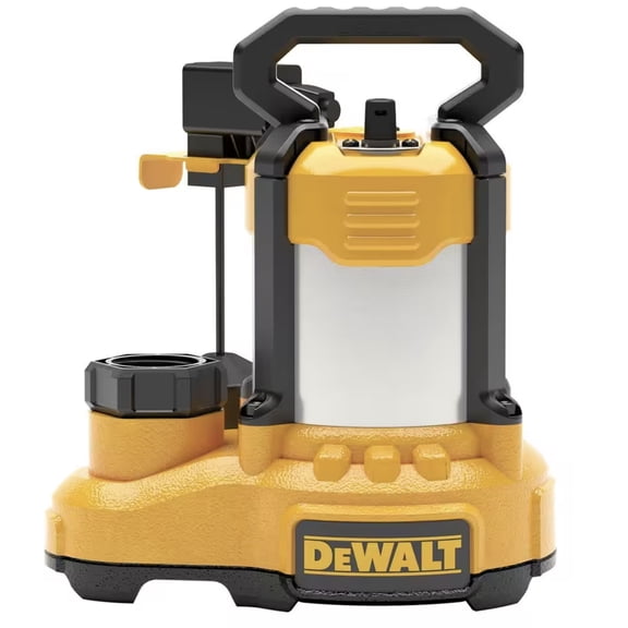 DEWALT 1/3 hp. Stainless Steel/Cast Iron Submersible Sump Pump