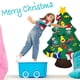 thumbnail image 4 of Árbol de Navidad de fieltro: para niños, adornos navideños para colgar en la pared, 4 of 5