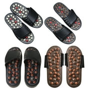Acupressure Foot Massager Acupoint Stimulation Massage Slippers Shoes Reflexology Sandals Gift for Men Women Reduce Feet Tension Promote Circulation