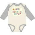 thumbnail image 3 of Inktastic Happy Birthday to Me Boys or Girls Long Sleeve Baby Bodysuit, 3 of 5