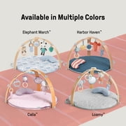 Ingenuity Cozy Spot Reversible Infant Baby Activity Gym & Tummy Time Play Mat with Self Storage