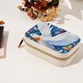 thumbnail image 7 of Dove of Peace Velvet Portable Necklace Organizer with Removable Compartment - Display Case, Earring Organizer, and Necklace Holder - Gift, 7 of 7