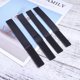 thumbnail image 4 of 10 cintas adhesivas negras de 2 x 18 cm, reutilizables, con ganchos y bucles, para sujetar cables y arneses de cables resistentes para dispositivos electrónicos., 4 of 7