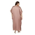 thumbnail image 5 of Oussum Plus Size Embroidered Kaftan Dresses for Women Long Solid Caftan Dress, 5 of 7