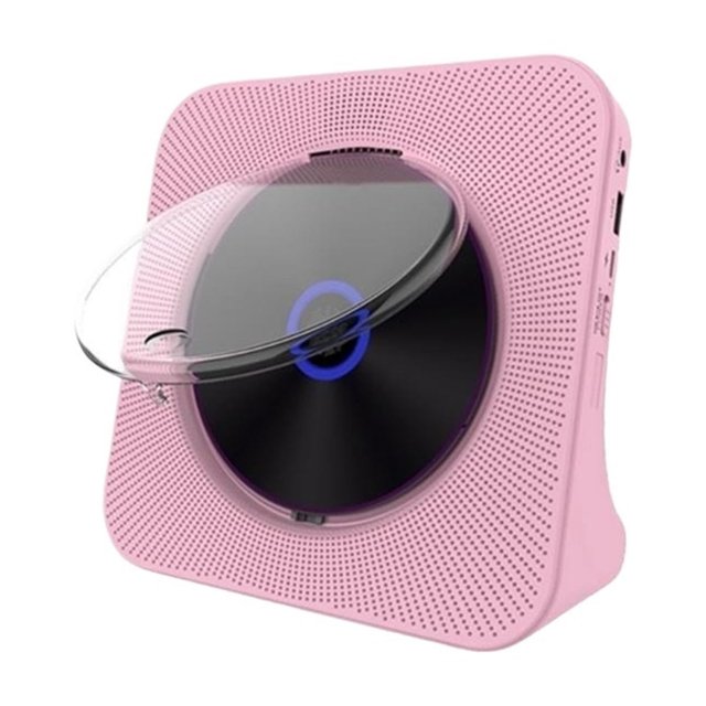 Lecteur CD Portable avec Lecteur de Musique K-Pop Rééchelonnable 4000 mAh avec Haut-Parleur Hi-Fi et Télécommande