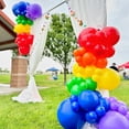 thumbnail image 4 of Kit de guirnaldas con forma de arco Baibaoxiang Rainbow, 120 unidades, 4 of 8