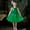 Green, variant on Toddler Girls Dresses Long Sleeve Sequin Tulle Dress for Girls Fashion Casual Formal Princess Party Tutu Dress Yellow 9-10 Years