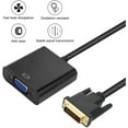 thumbnail image 2 of Active DVI-D to VGA Adapter 1080P, DVI 24+1 to VGA Male to Female Adaptor with Gold Plated (2-Pack), 2 of 8