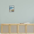 thumbnail image 2 of Stupell Industries Rolling Beach Waves Abstract Shore Graphic Art Black Framed Art Print Wall Art, Design by Nikita Jariwala, 2 of 7